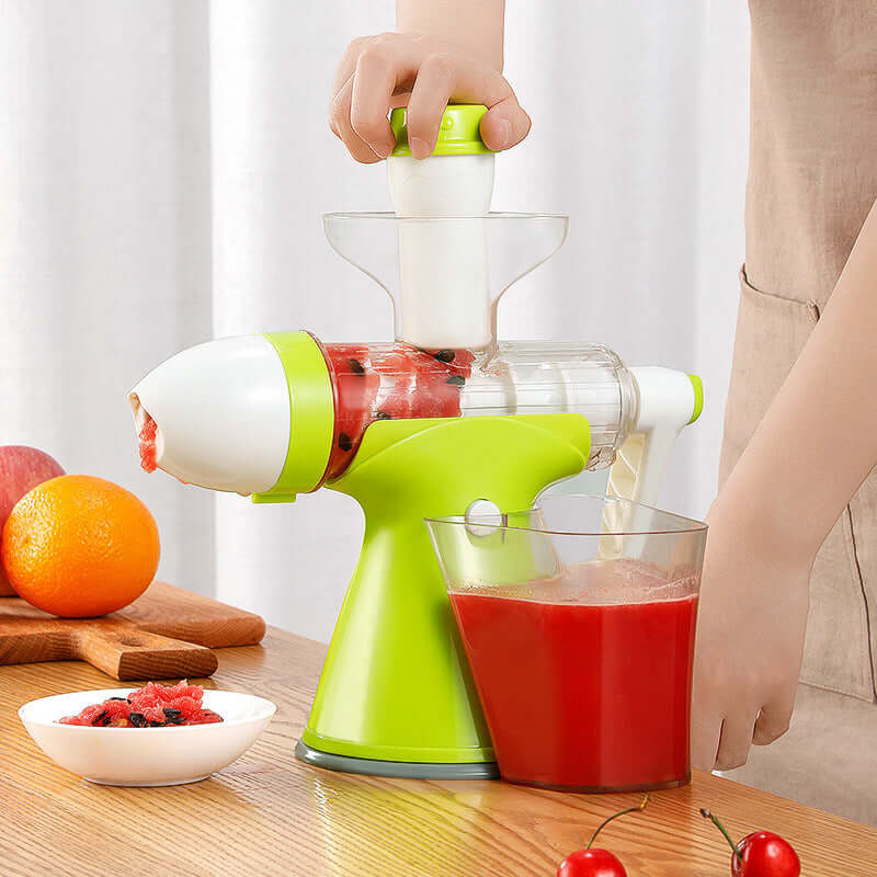 Manual Juicer, Small Household Juicer, Squeeze Lemon Orange Juice, Hand-Cranked Juice, Squeeze Deep-Fried Juice Artifact - Robbe Digi.com