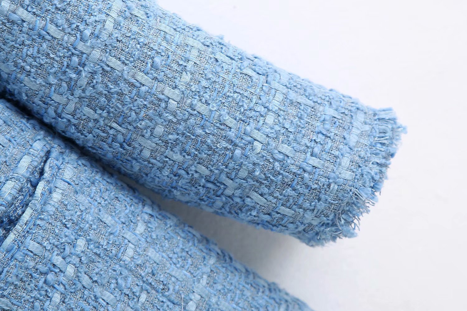 Retro loose suit tweed women's blazer jacket casual women streetwear - Robbe Digi.com