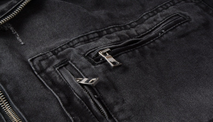 Denim jacket black denim jacket - Robbe Digi.com