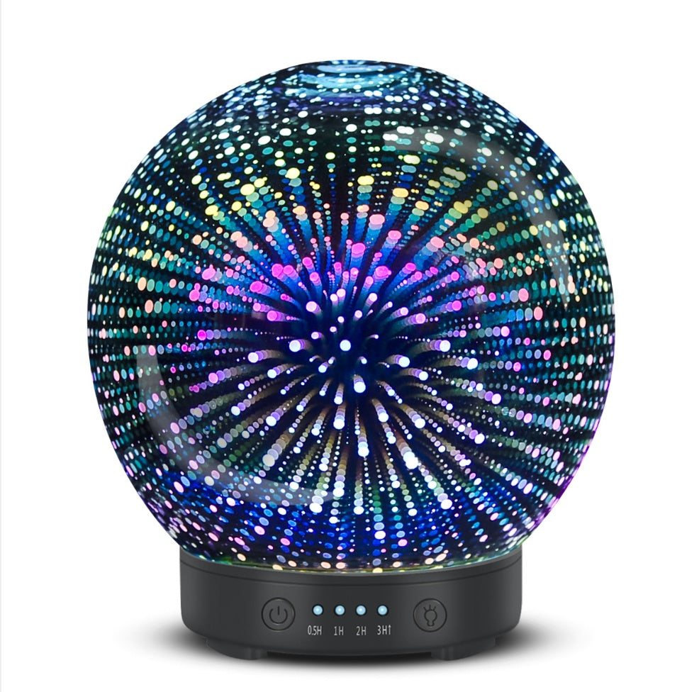 7 LED Color Lighting Modes 3D Aromatherapy Essential Diffuser Fragrance Oil Humidifier - Robbe Digi.com