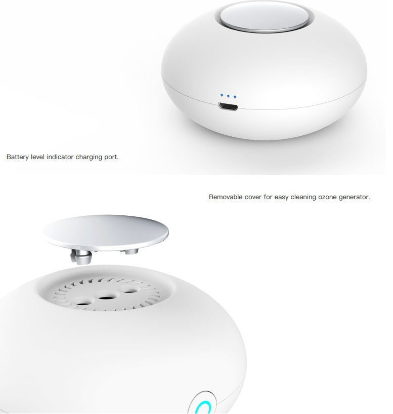 Mini Ozone Generator Deodorizer Air Purifier - Robbe Digi.com