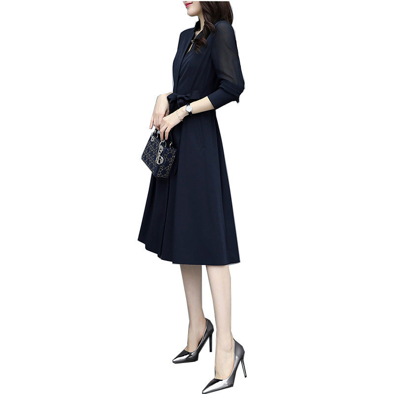 Summer dress summer V-neck waist was thin - Robbe Digi.com