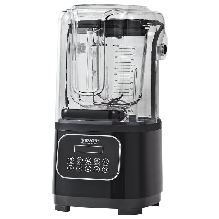 VEVOR professional blender with sound shield for smoothies and ice
