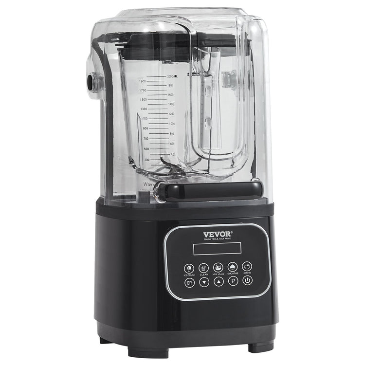 Commercial countertop blender VEVOR 68 oz stainless steel