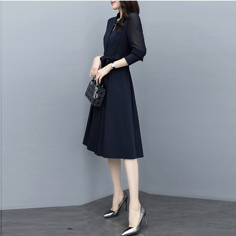 Summer dress summer V-neck waist was thin - Robbe Digi.com