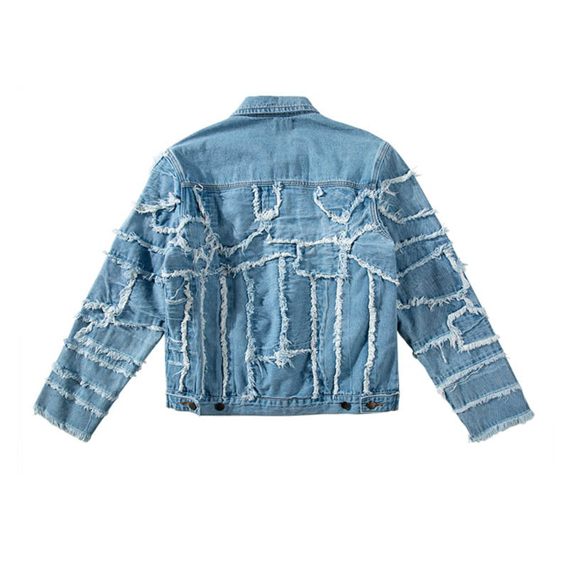 Casual denim jacket denim - Robbe Digi.com