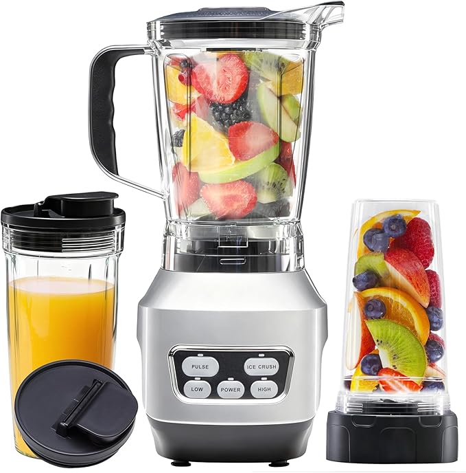 Countertop blender 1.5L portable multi-functional milkshake machine