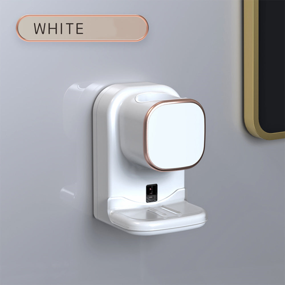 Automatic Induction Squeezing Toothpaste Without Punching Holes  Wall Mounted Lazy Electric Toothpaste Sensor Toothbrush Holder - Robbe Digi.com