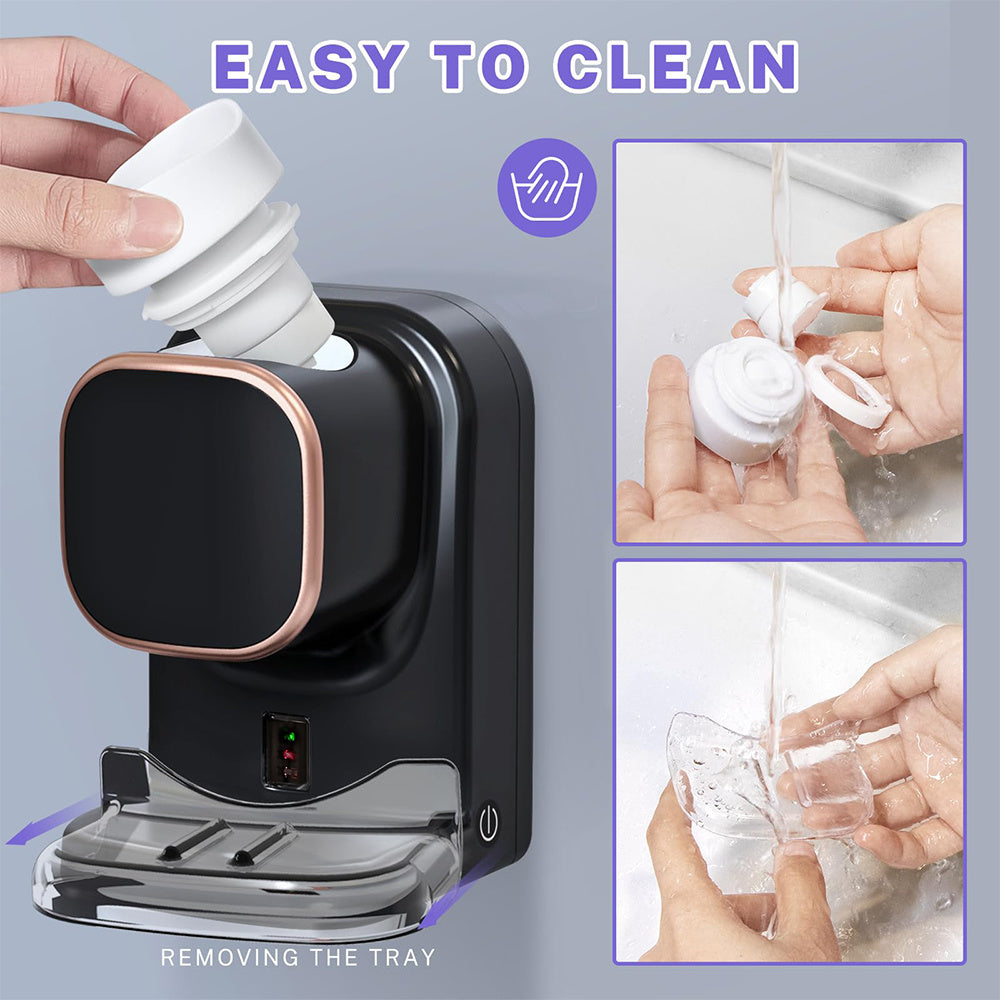 Automatic Induction Squeezing Toothpaste Without Punching Holes  Wall Mounted Lazy Electric Toothpaste Sensor Toothbrush Holder - Robbe Digi.com