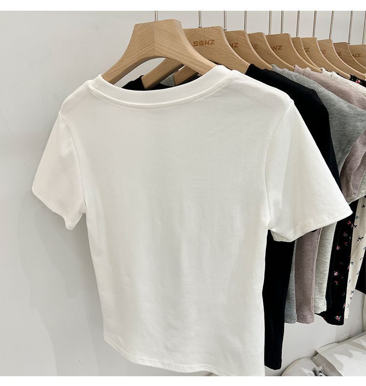 Bow Print Chic Chic Cropped Top - Robbe Digi.com