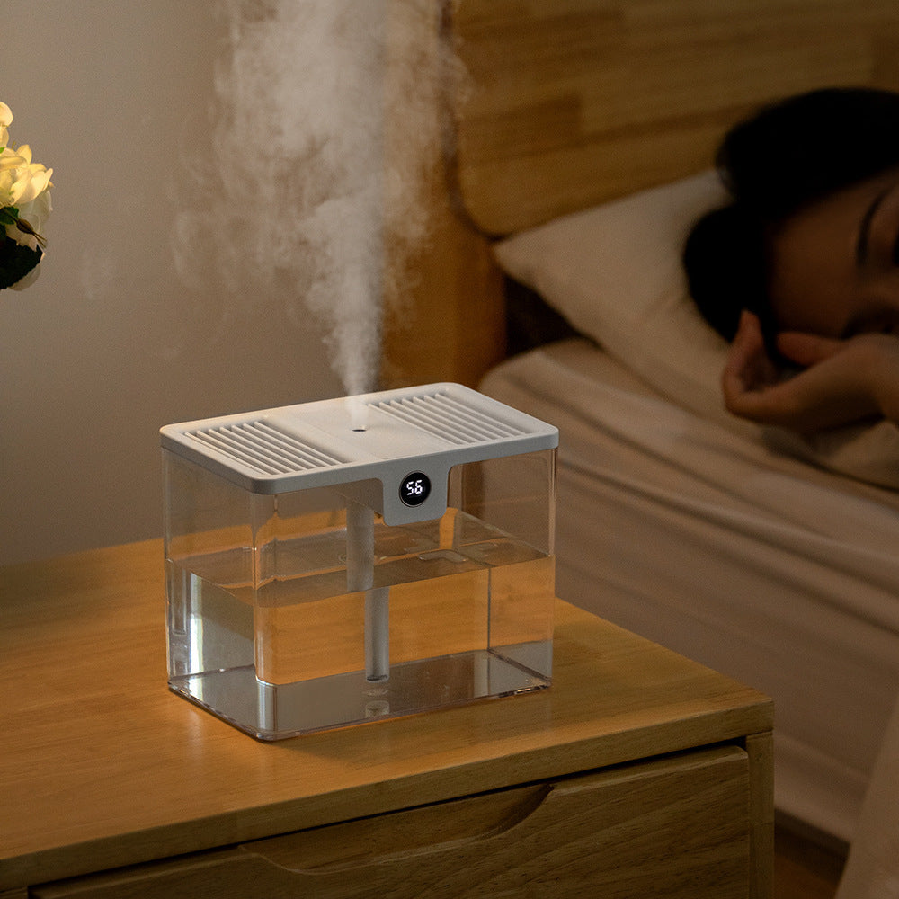 New 1.5L Large Capacity Simple Humidifier With Display - Robbe Digi.com