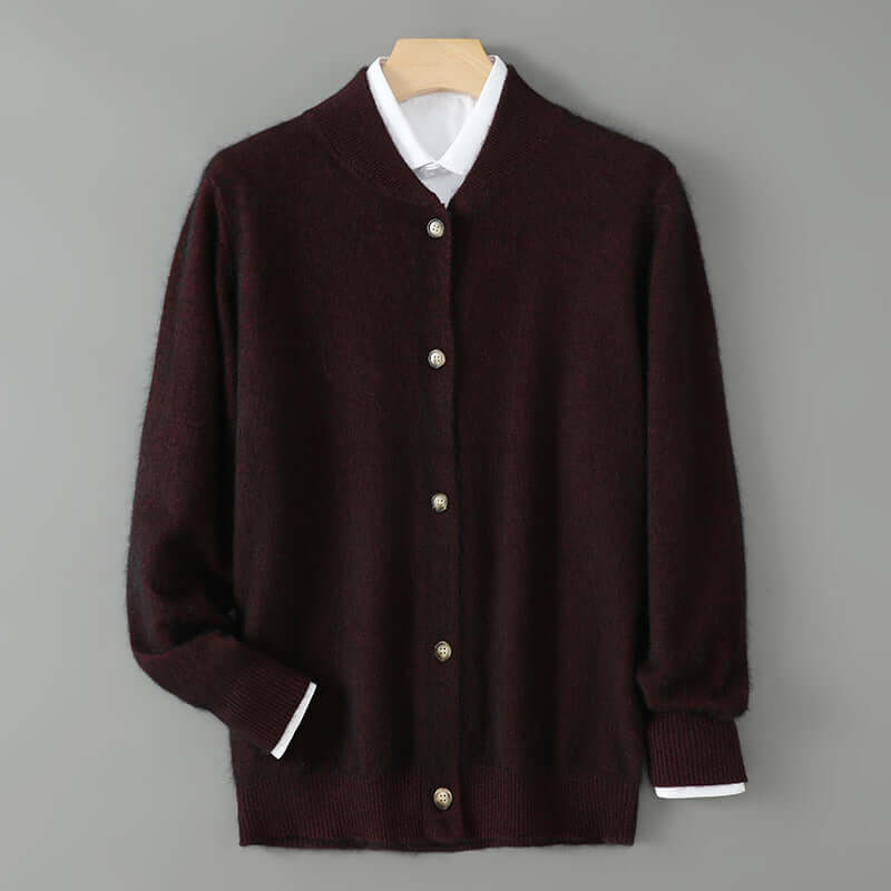 Casual Plus Size Outer Wear Men's Dehaired Angora Sweater - Robbe Digi.com