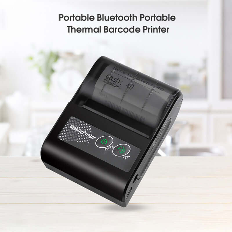 Convenience Store Portable Bill Bluetooth Thermal Printer - Robbe Digi.com