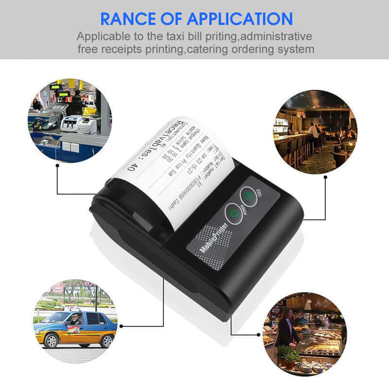 Convenience Store Portable Bill Bluetooth Thermal Printer - Robbe Digi.com