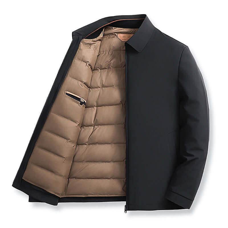 Down Men's Detachable Padded Thermal Jacket - Robbe Digi.com