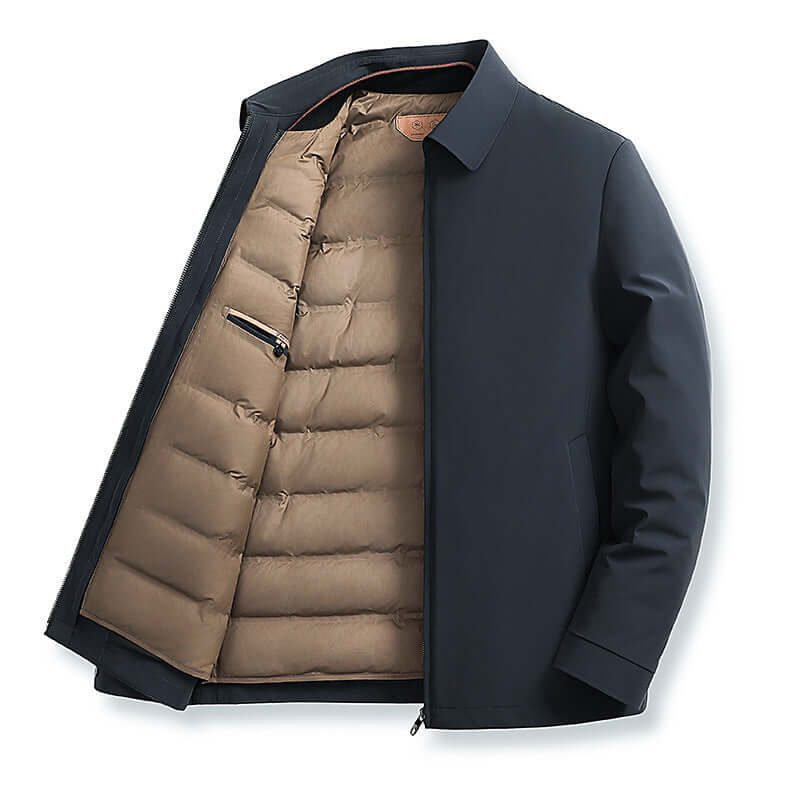 Down Men's Detachable Padded Thermal Jacket - Robbe Digi.com