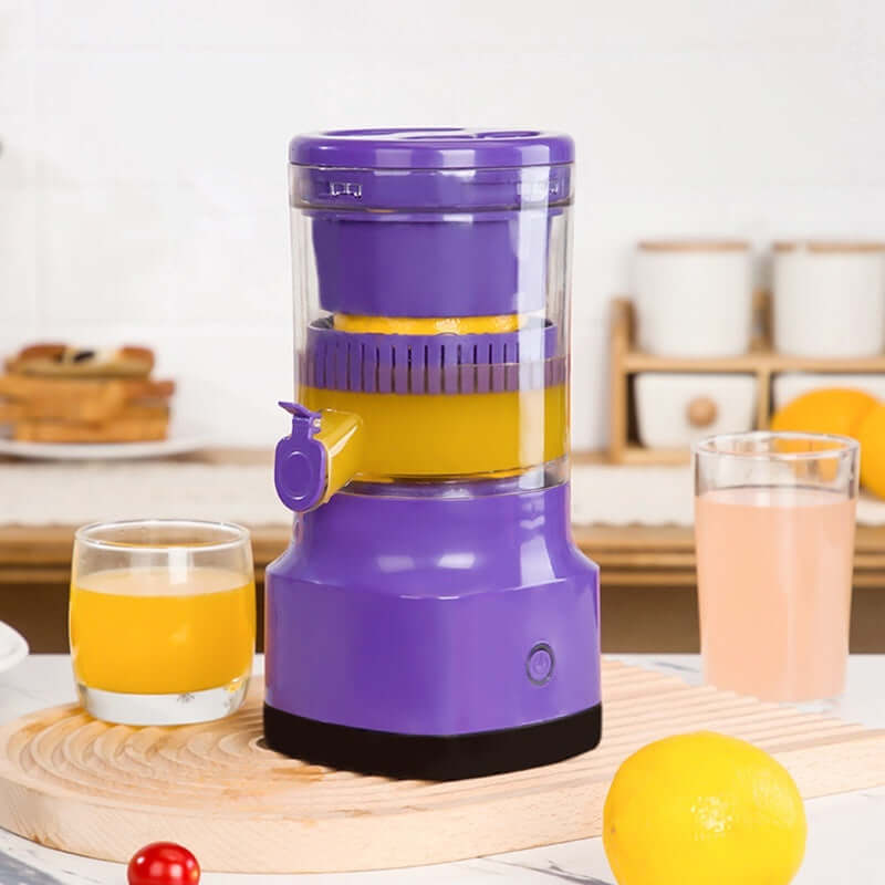 Electric Orange Juicer Lemon Juicer Squeezer Usb Rechargeable Citrus Juicer Machines Usb Rechargeable Portable Blender Kitchen Gadgets - Robbe Digi.com