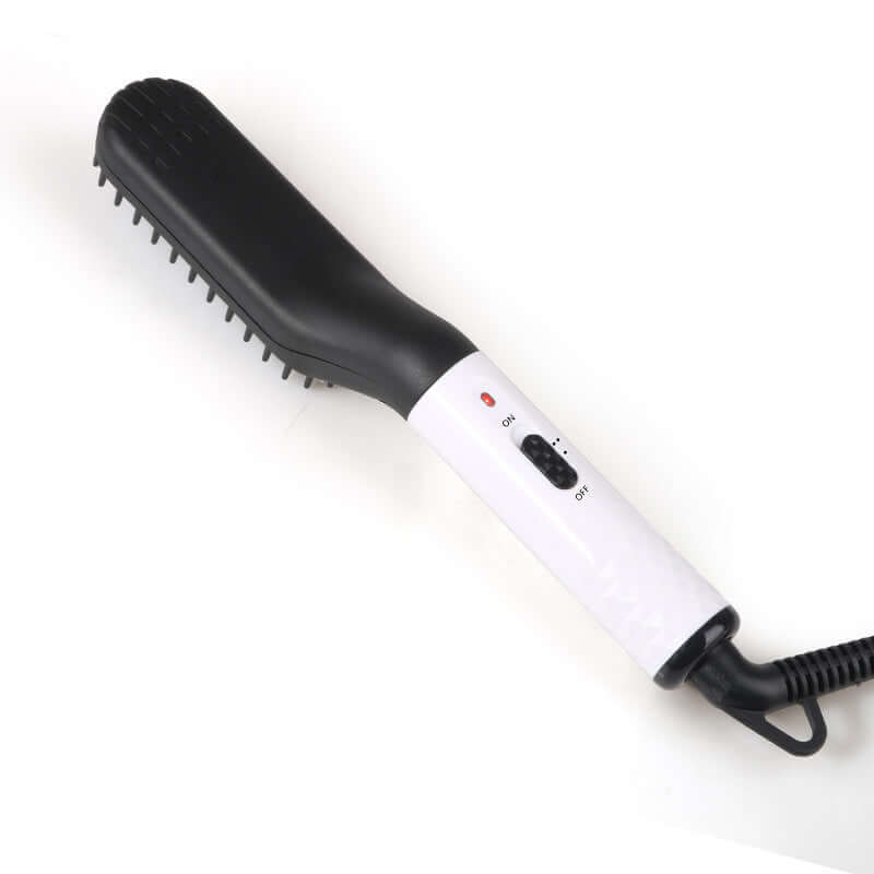 Multifunctional Hair Straightener Hair Comb Brush Men Beard Straightener Straightening - Robbe Digi.com
