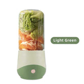 Portable personal blender for fruit smoothies and drinks