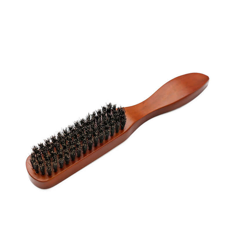 Wooden Handle Pig Bristle Brush Cleaning Broken Hair Brush Hair Salon Tool - Robbe Digi.com
